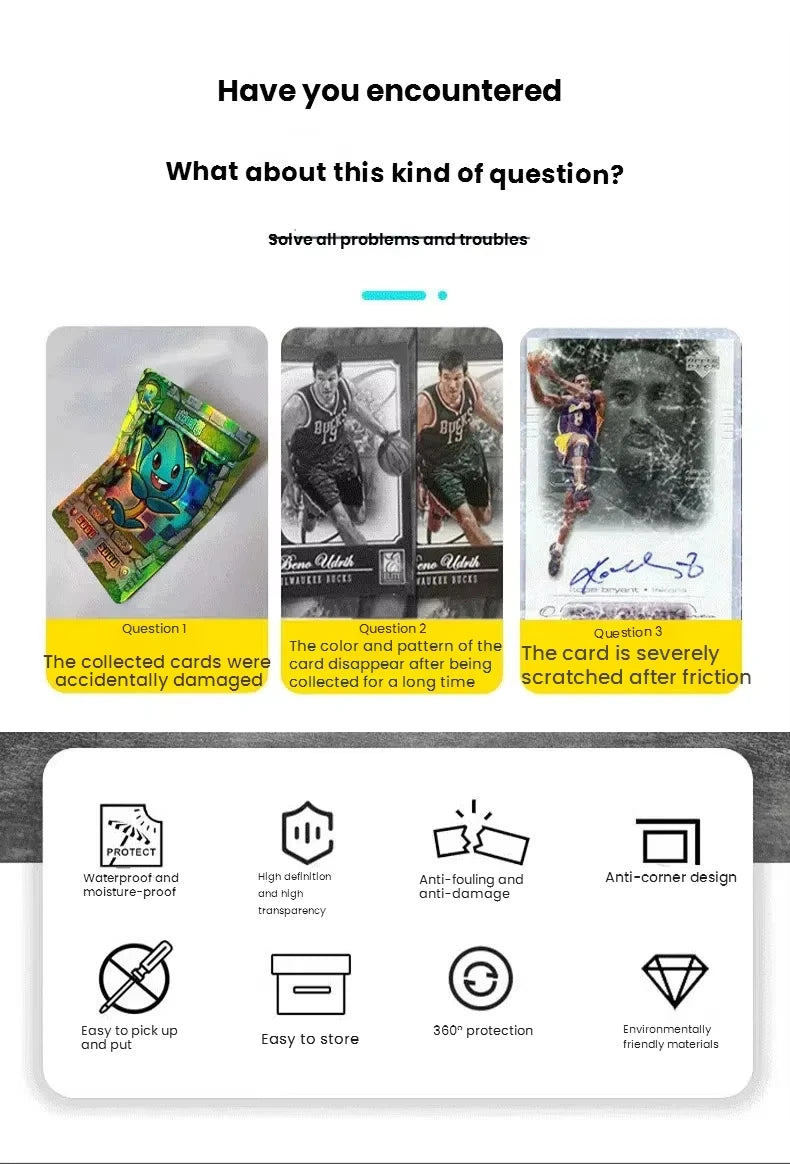 Trading Card Sleeves – Hard & Soft