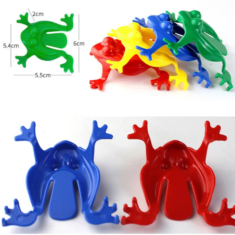 10-20Pcs Jumping Frog Bounce Fidget Toys For Novelty Assorted Stress Reliever Toys For Birthday Gift Party Favor