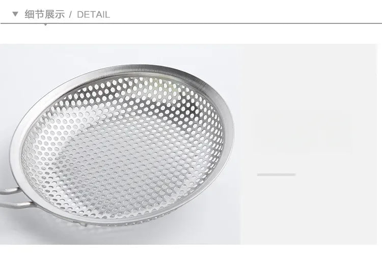 Stainless Steel Egg Beater & Skimmer Spoon Set