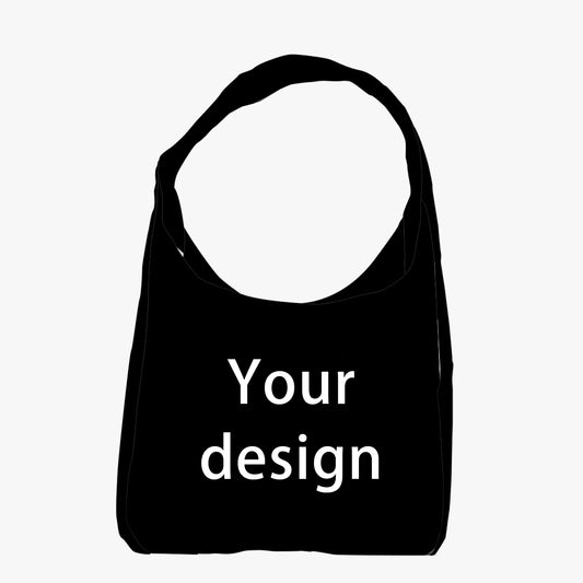 Custom Print Shoulder Bag – Personalized Fashion Shopping Tote