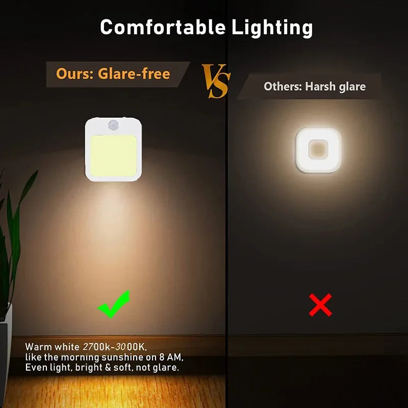 Motion Sensor LED Night Light – Plug-In
