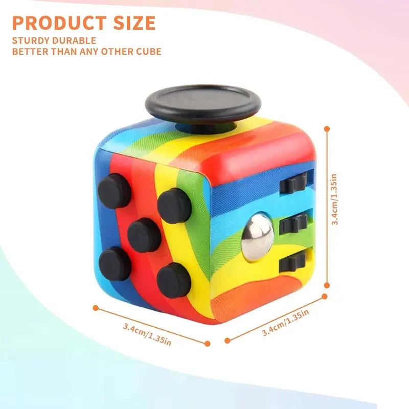 Creative Antistress Fidget Compression Anti-stress Sensory New Novelty Magic Dice Toys for Children Adults Office Stress Reli