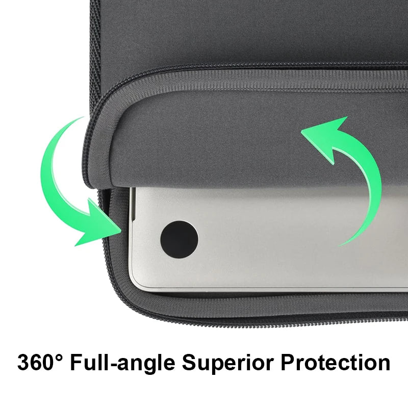 Laptop Bag & Sleeve for MacBook, Dell & More (13–15.6")