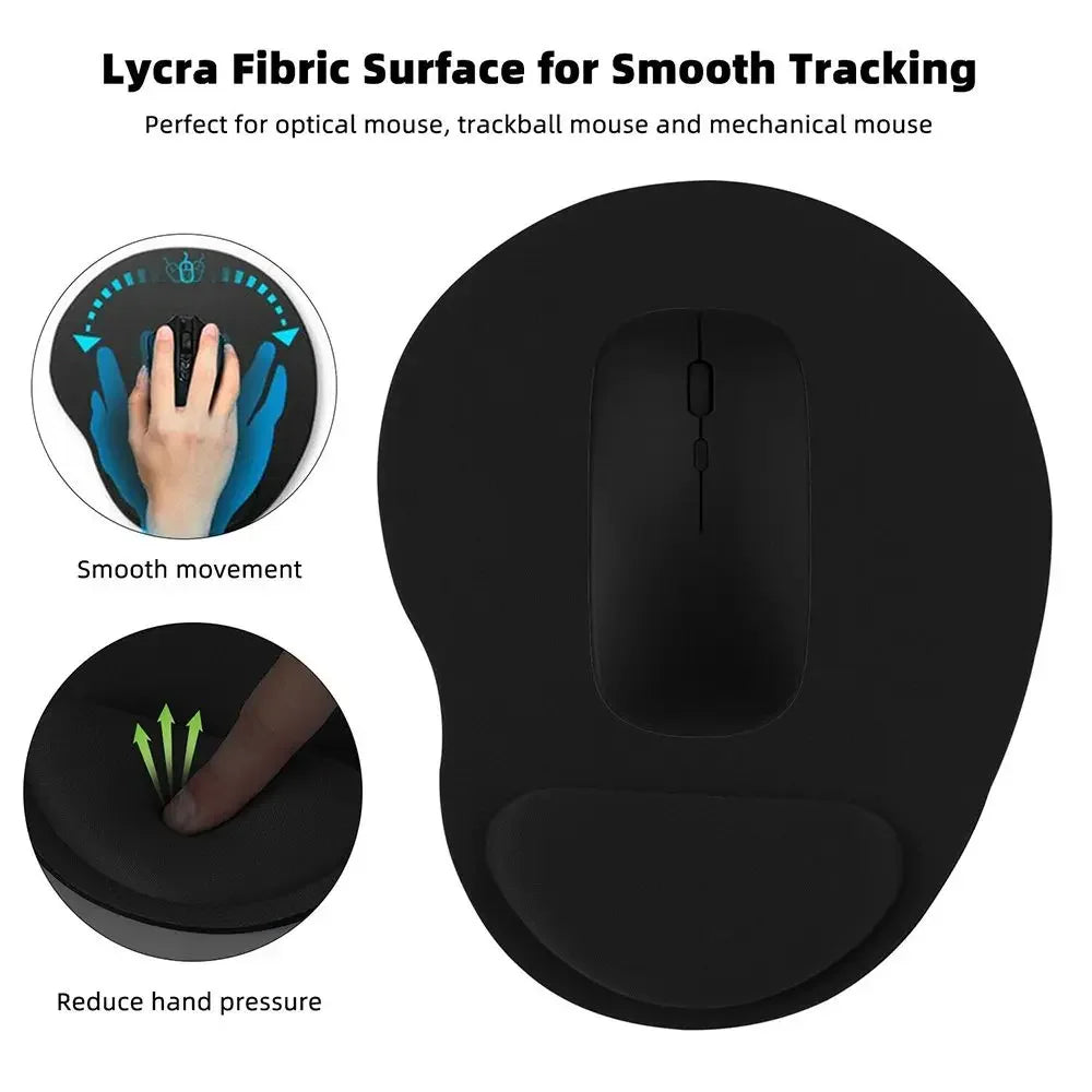 Memory Foam Wrist Rest Mouse Pad