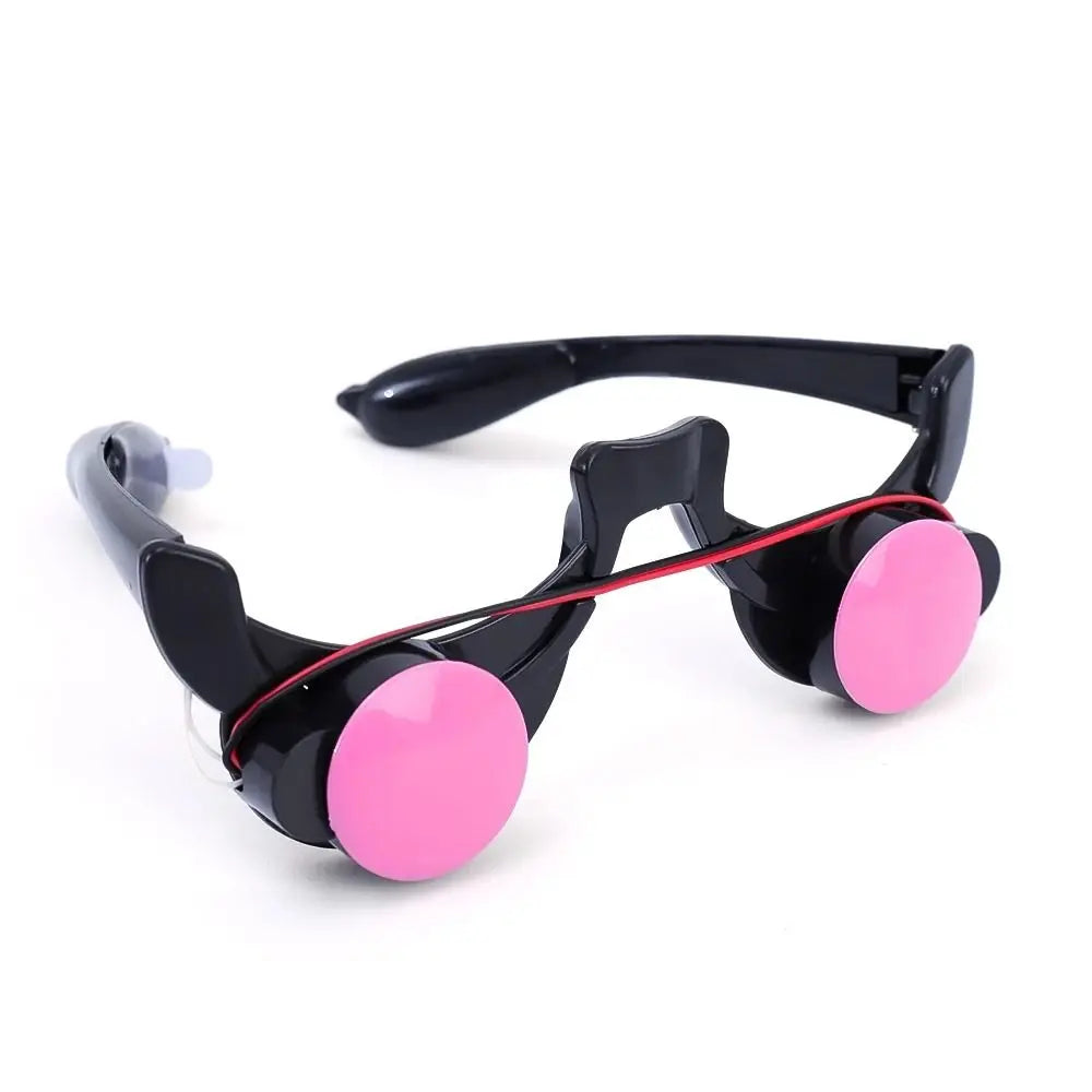 Halloween Light-Up Horror Red Eye Glasses – LED Glow Scary Cosplay Prop for Parties & Haunted Events