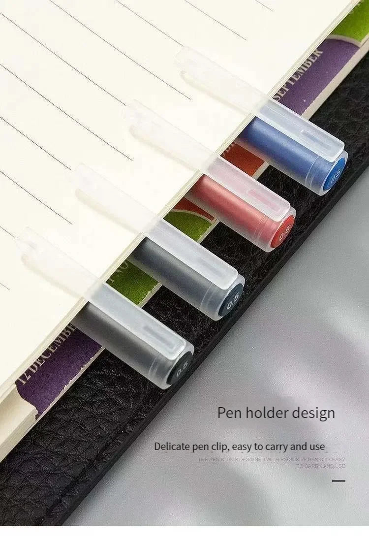 Japanese-Style Kawaii Gel Pens – 6 or 8-Pack in Black, Blue & Red, 0.38mm or 0.5mm for School & Office (Mixed Colour Sets Available)