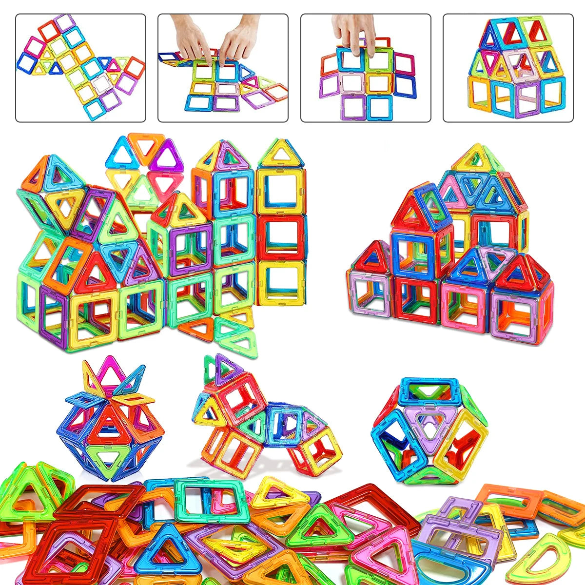 Magnetic Building Blocks – Medium STEM