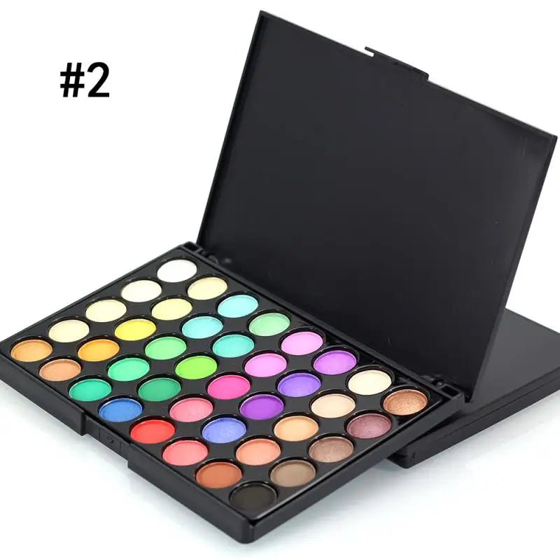 Glitter Eyeshadow Palette – 40, 74 & 78 Color Shimmer & Matte Eye Sets