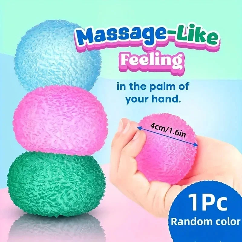 Multicolor Ice Ball Squishy Toy