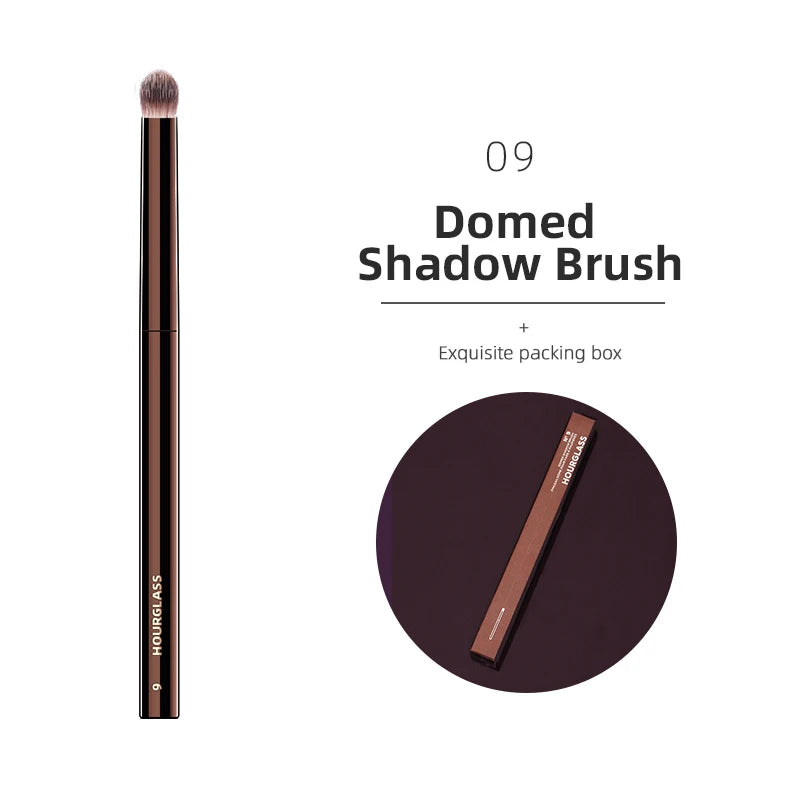 Hourglass Makeup Brush Set – Powder, Foundation, Concealer, Blush, Bronzer & Eyeshadow