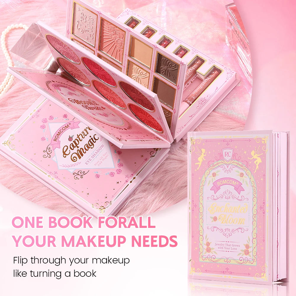 5-Layer All-in-One Makeup Book Palette – Complete Face & Eye Kit