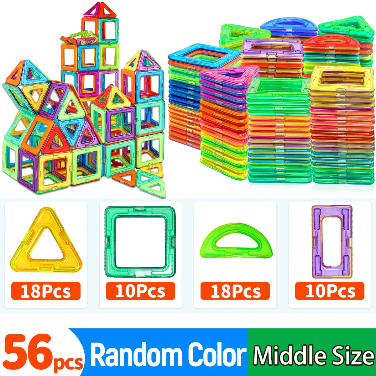 Magnetic Building Blocks – Medium STEM