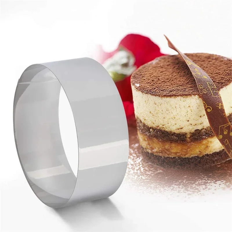 Stainless Steel Round Biscuit & Cookie Cutter Set — 3/5PCS