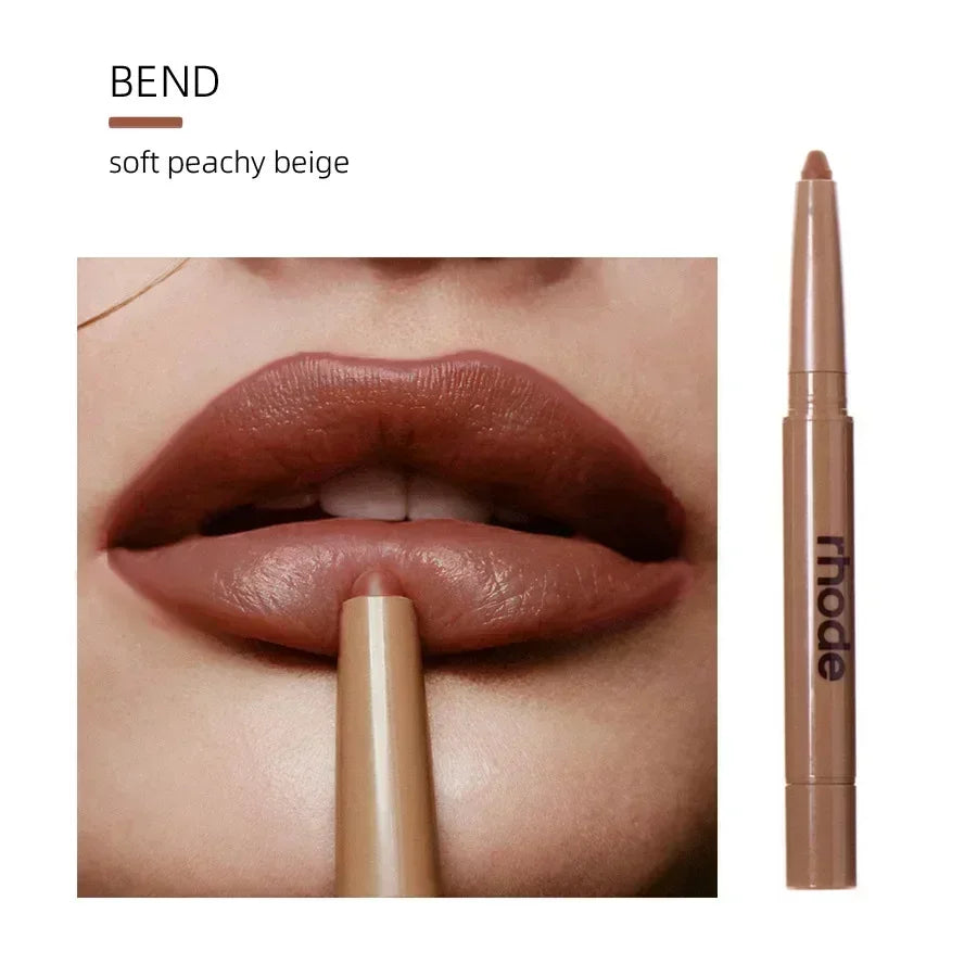 Skin Peptide Lip Liner & Lip Shape Pen – Long-Lasting Lip Tint, Lipstick & Blush Powder