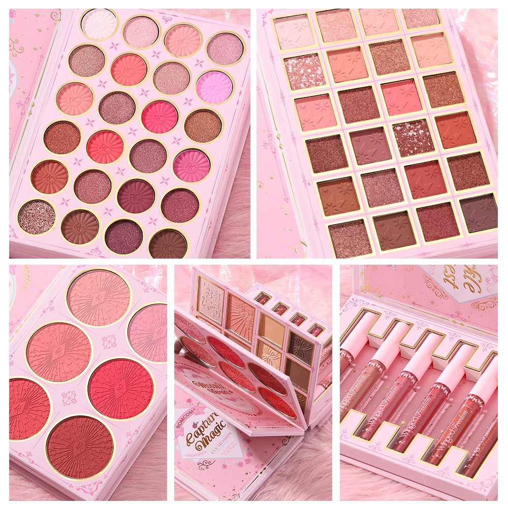 5-Layer All-in-One Makeup Book Palette – Complete Face & Eye Kit