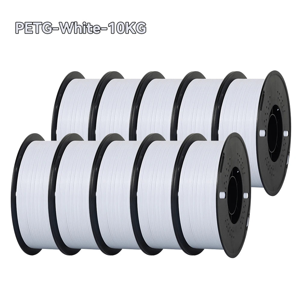 PETG 3D Printer Filament – 1.75mm, 10KG