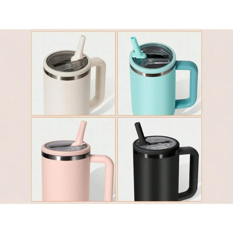 Replacement Lid & Straw Set for Stanley Quencher Tumbler