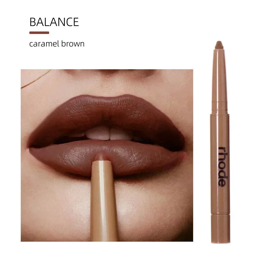 Skin Peptide Lip Liner & Lip Shape Pen – Long-Lasting Lip Tint, Lipstick & Blush Powder
