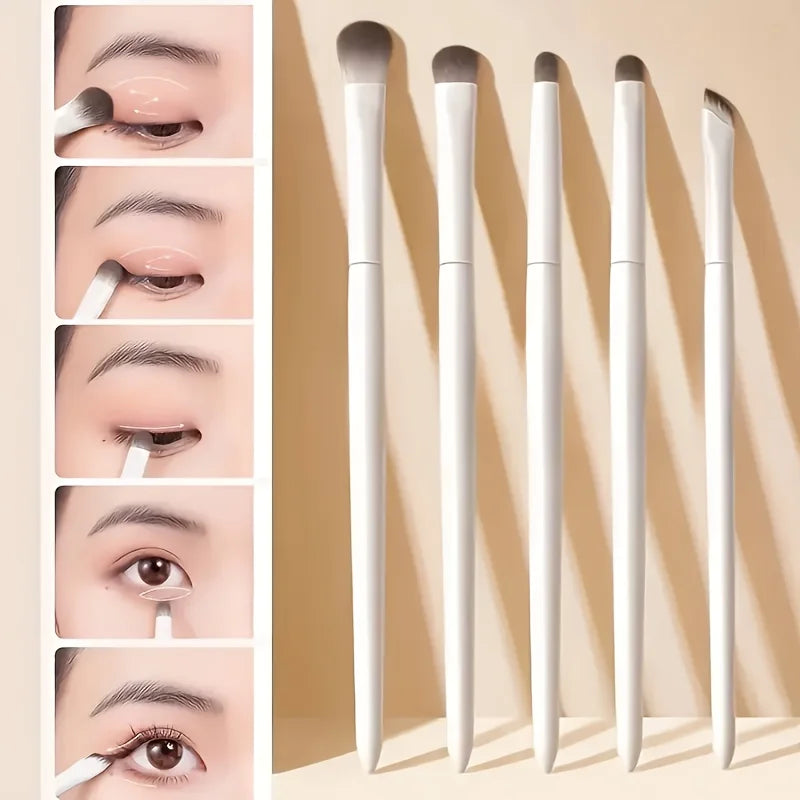 5-Piece Eye Makeup Brush Set – Perfect Travel Companion & Gift for Friends & Girlfriends