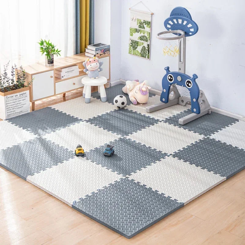Kids Foam Puzzle Play Mat 16-Pack – Soft & Non-Toxic