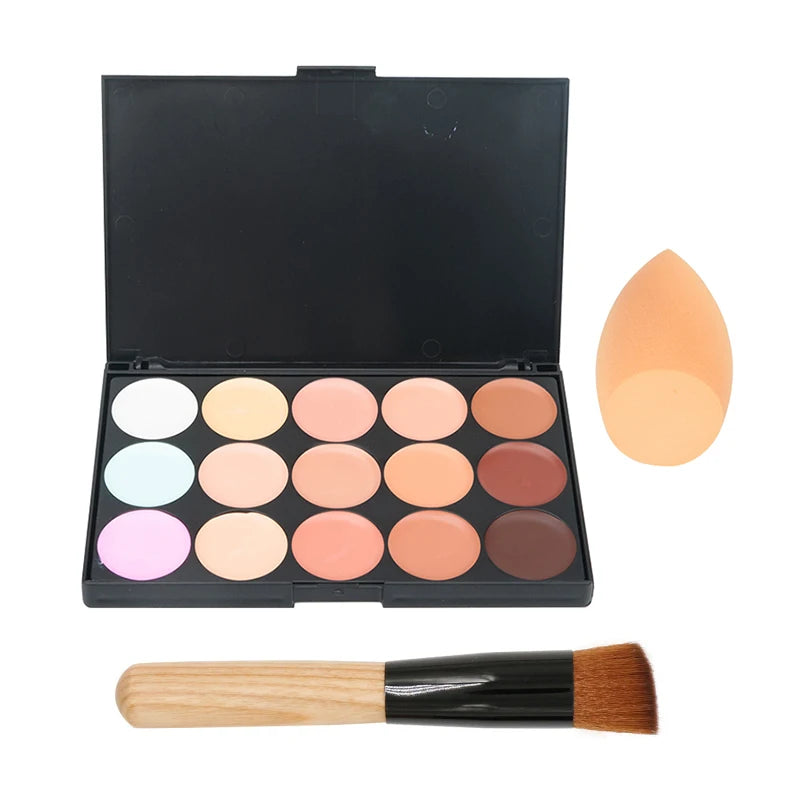 15-Color Concealer Contour Palette