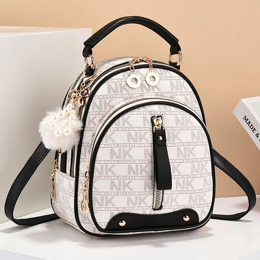 Women’s PU Leather Bucket Shoulder Bag – Casual Crossbody Handbag