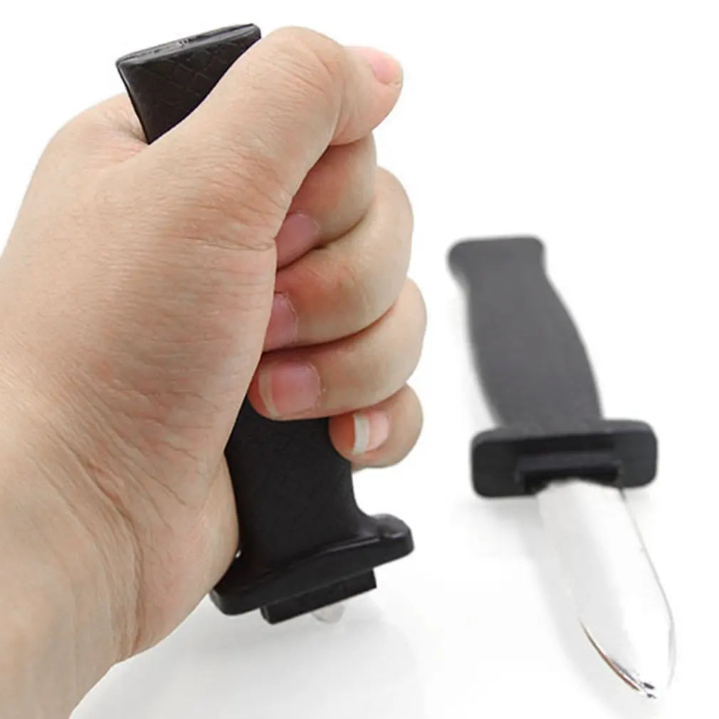 Plastic Retractable Trick Dagger – Disappearing Blade Prank Prop for Halloween Costumes & Party Fun (Ages 14+)