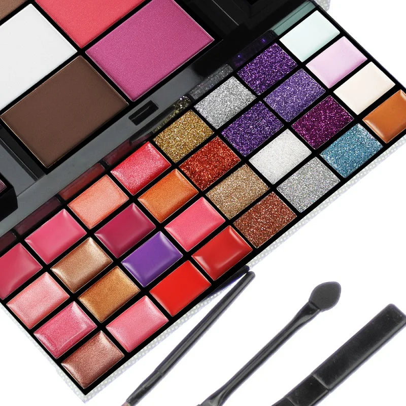 Glitter Eyeshadow Palette – 40, 74 & 78 Color Shimmer & Matte Eye Sets