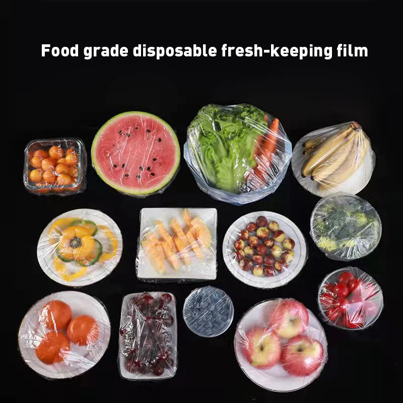 Reusable Disposable Food Cover Plastic Wrap Durable Elastic Food Lids for Bowls Elastic Plate Covers For Kitchen Food Saver B