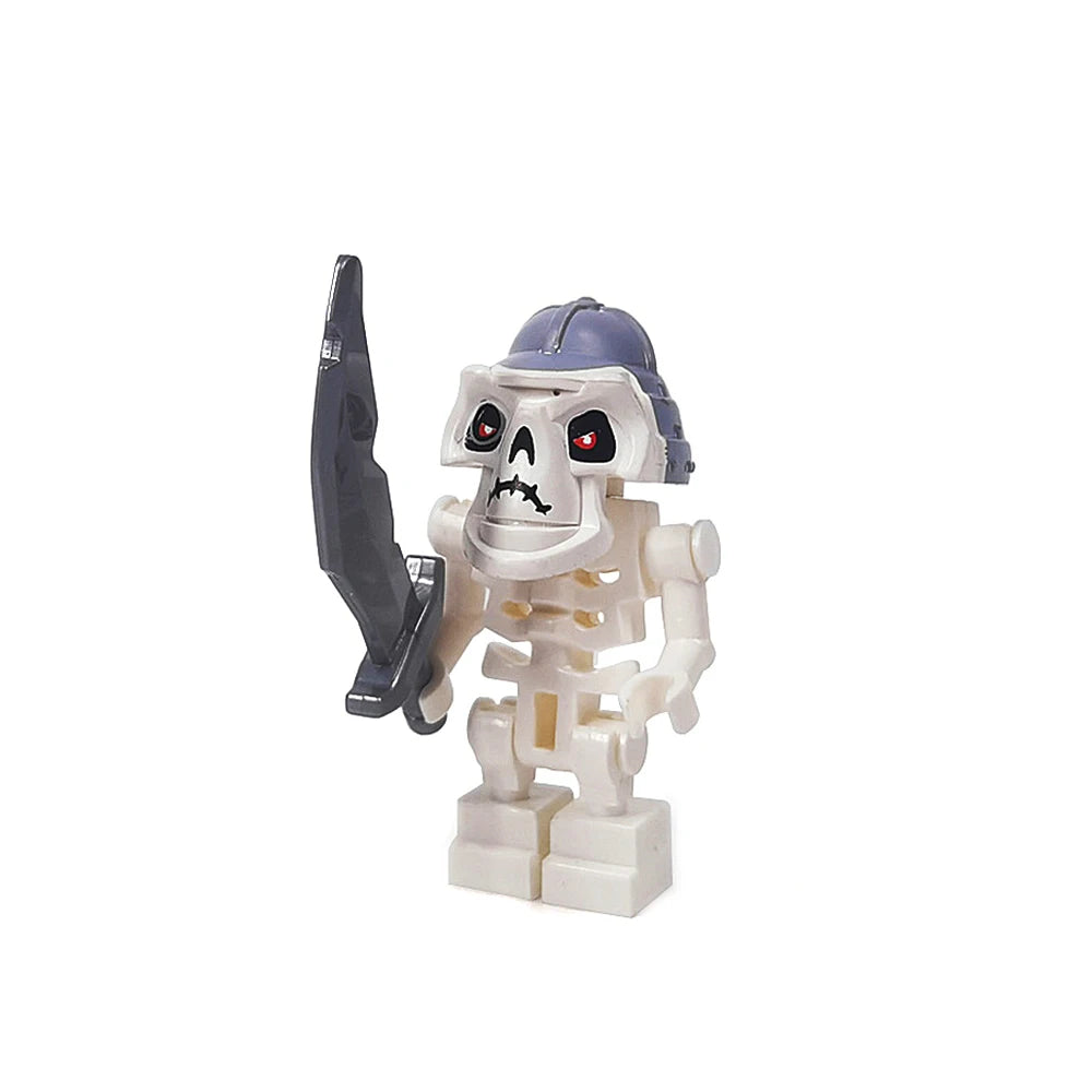MOC Halloween Skeleton Army Mini Figure Building Blocks – DIY Toy Character & Ornament