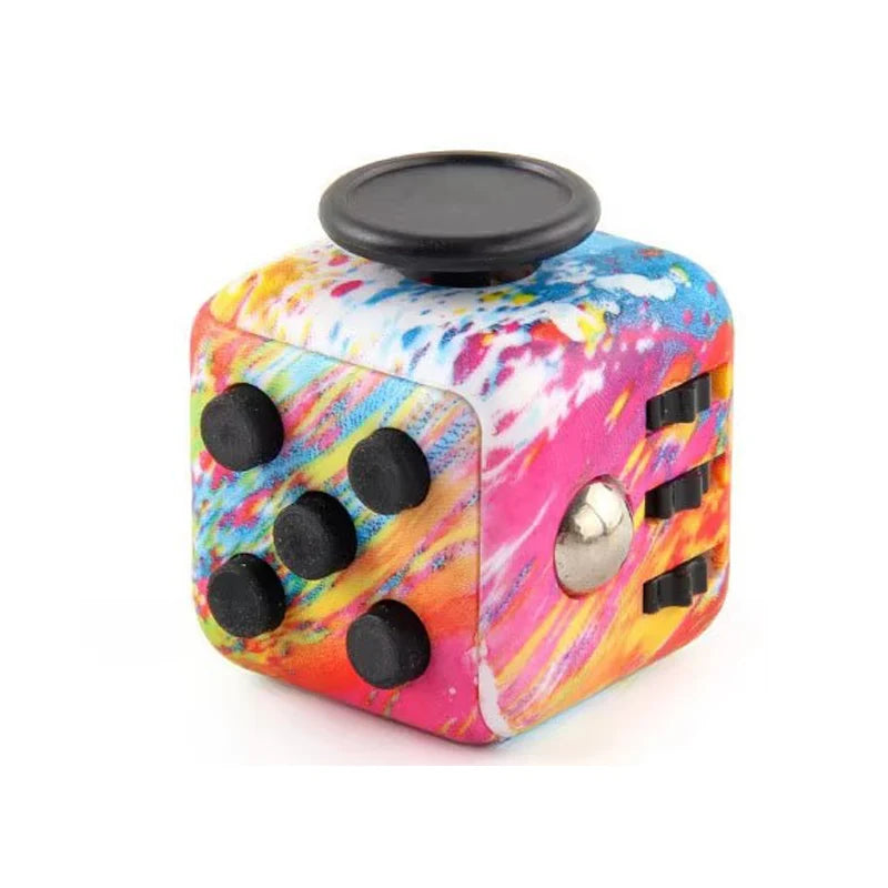 Fidget Cube & Spinner – Stress Relief