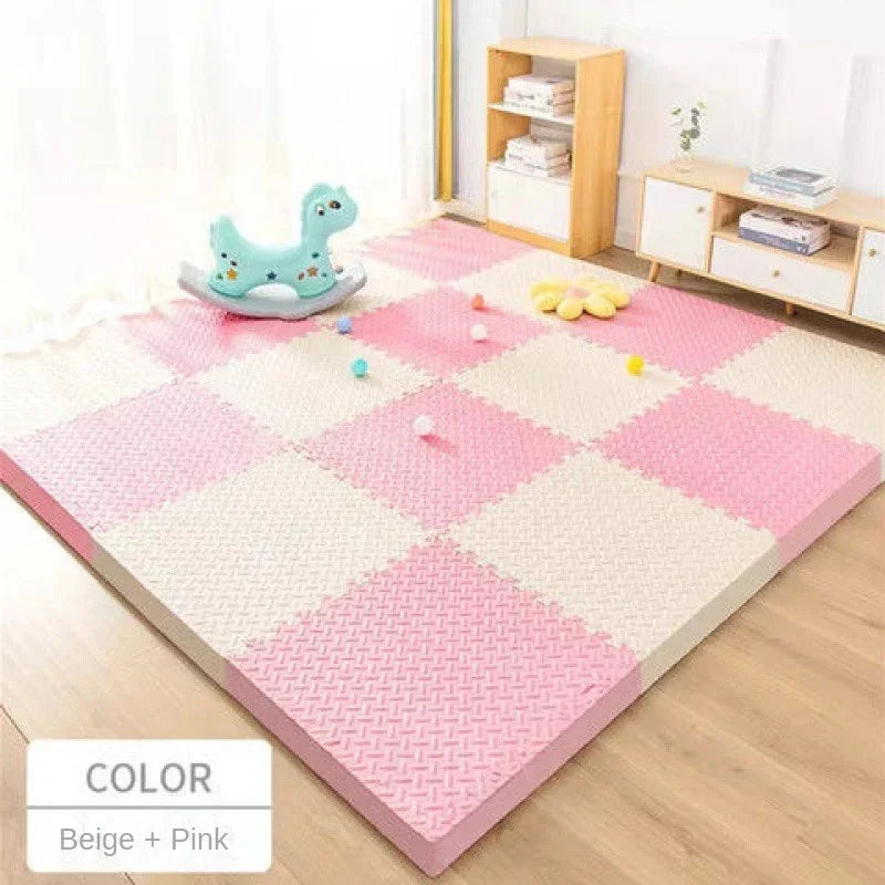 Kids Foam Puzzle Play Mat 16-Pack – Soft & Non-Toxic