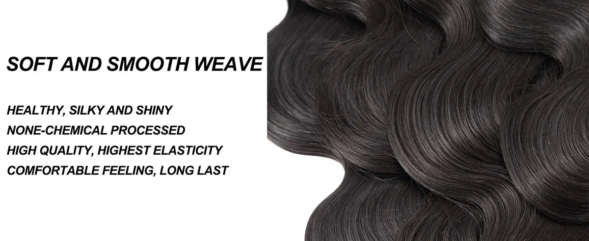 Brazilian Body Wave Hair Bundles – 12A