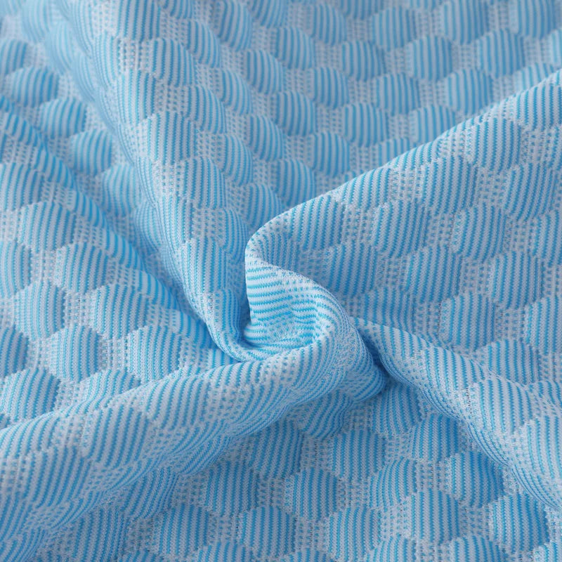 1pc-Summer Cool Bean Pillowcase - Breathable Air Conditioning Pillow Cover for Hot Sleepers No Insert Included 48 x 74cm