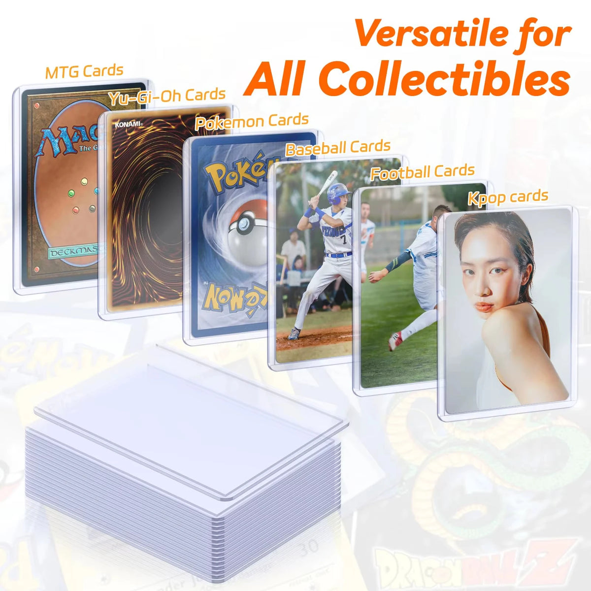 Trading Card Sleeves – Hard & Soft