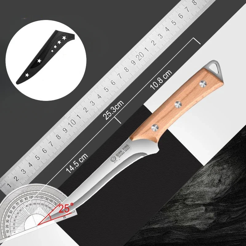 Professional Forged Bone Removal & Slicing Knife Set