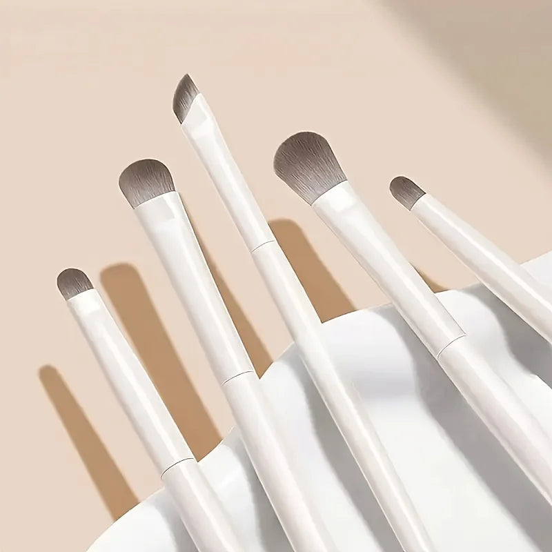 5-Piece Eye Makeup Brush Set – Perfect Travel Companion & Gift for Friends & Girlfriends