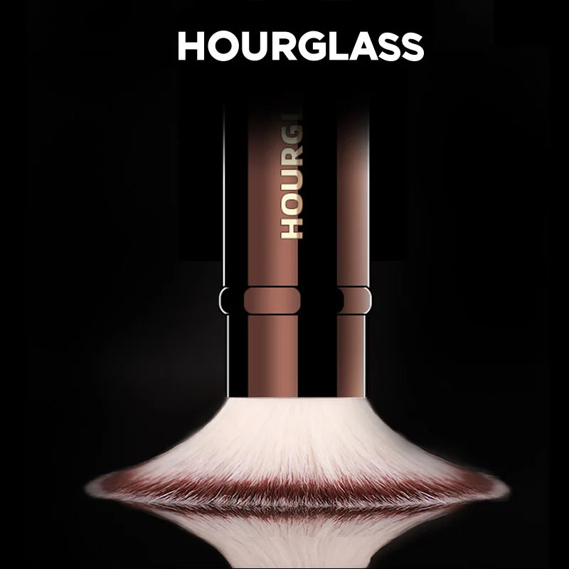 Hourglass Makeup Brush Set – Powder, Foundation, Concealer, Blush, Bronzer & Eyeshadow