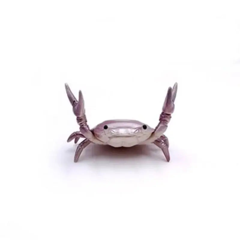 Crab-Shaped Desktop Pen Holder – Cute Novelty Stationery Organiser for Desk, Kids, School & Office (Green, Purple, Red or Blu