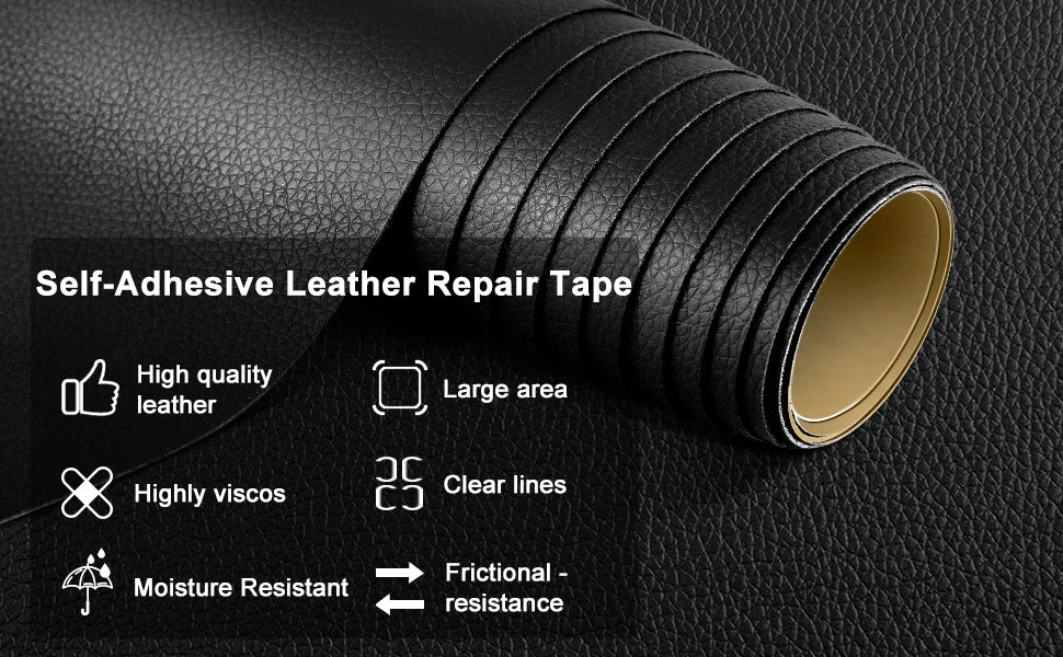 10-300cm Self Adhesive Leather Repair Patch Tape Self-Adhesive House DIY Fix For Sofa Moto Car Seat Bag Home Sheets Patches