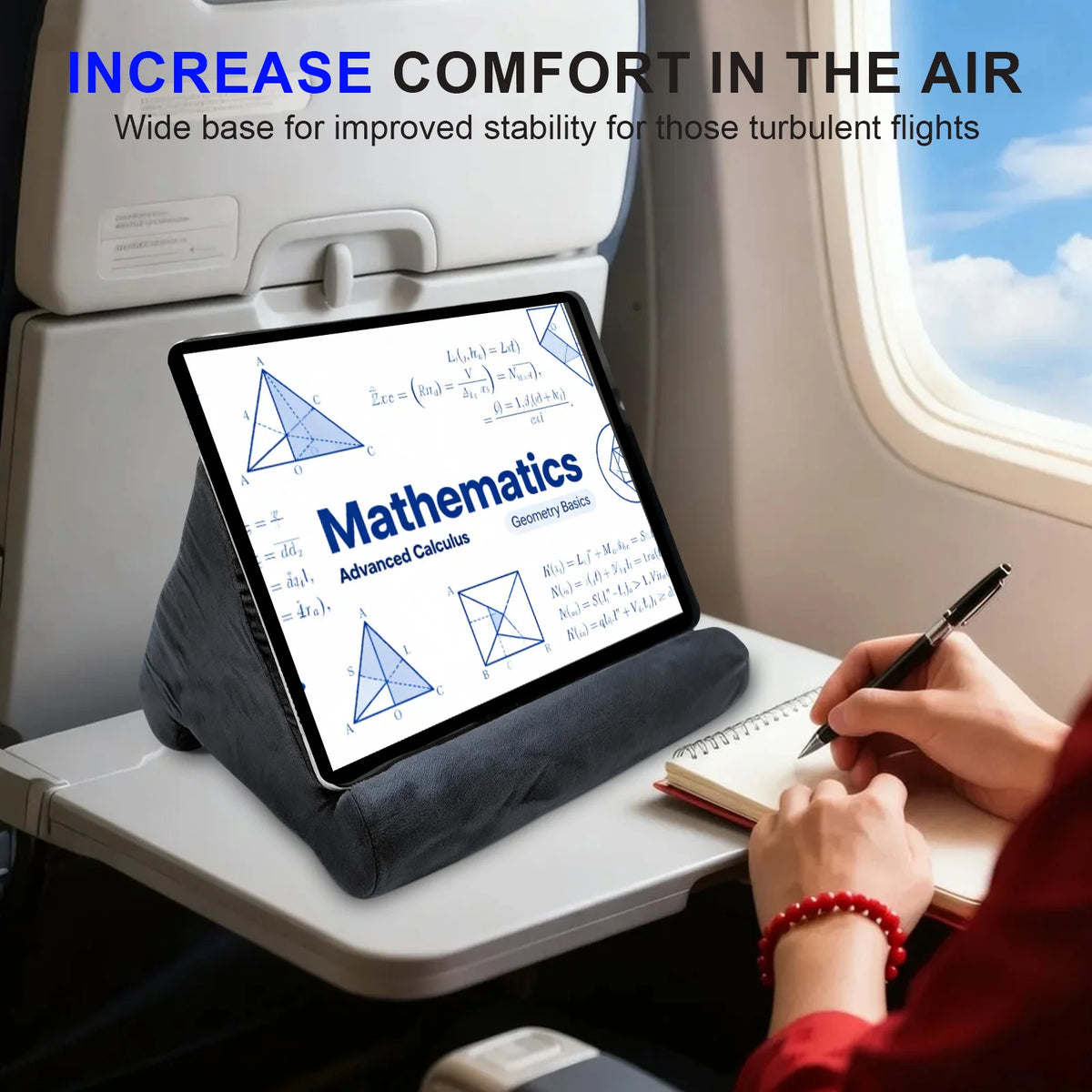 Soft Sponge Pillow Tablet Stand - Multi-Angle Reading Holder