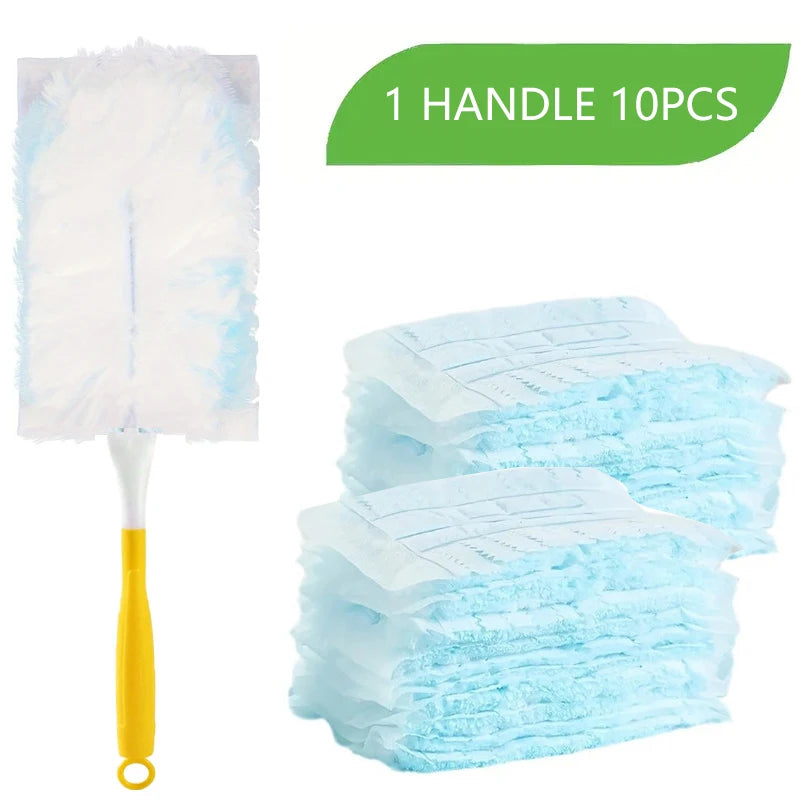 10-Count Disposable Duster Refills Compatible with Swiffer Dusters