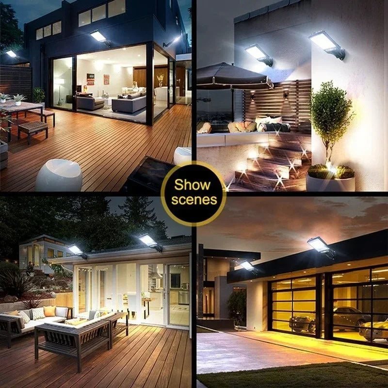 Solar Motion Sensor Garden Lights