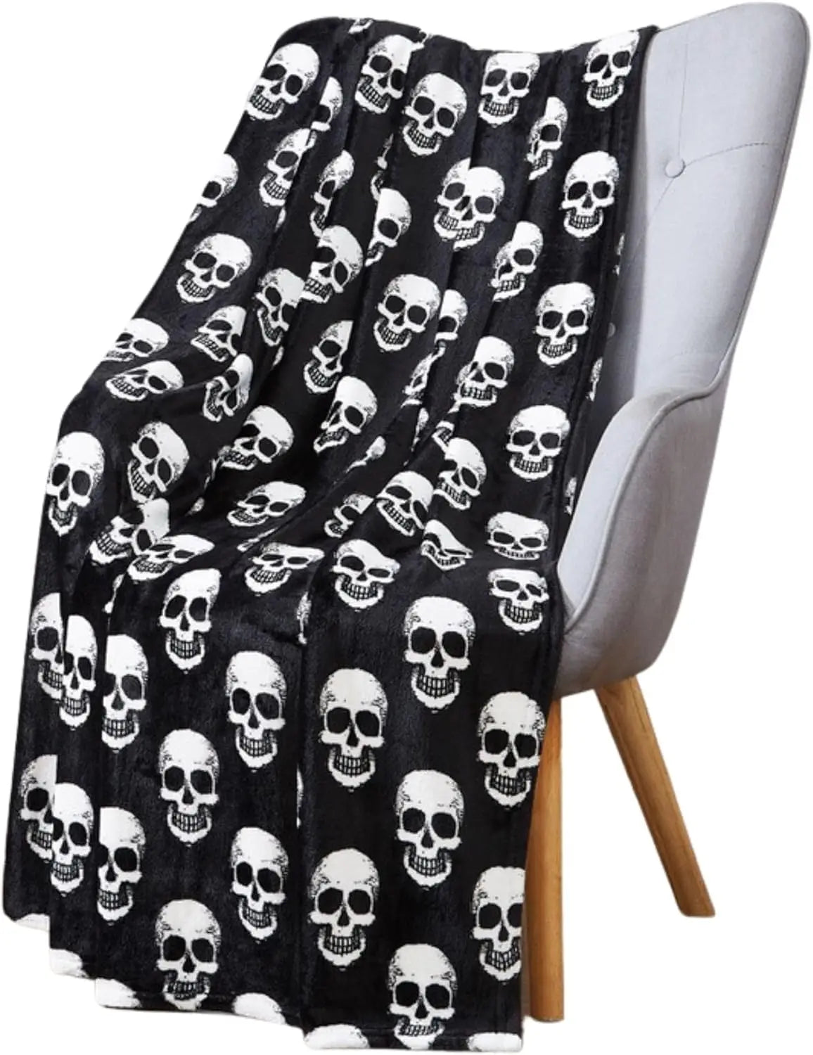 1PC Gifts Blanket Black Bats Printed Flannel Blanket Perfect for Sofa Office Bed Travel Sleep Read Relax Camping four season 
