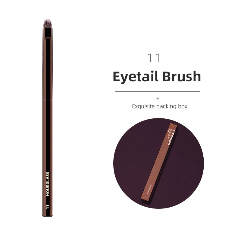 Hourglass Makeup Brush Set – Powder, Foundation, Concealer, Blush, Bronzer & Eyeshadow