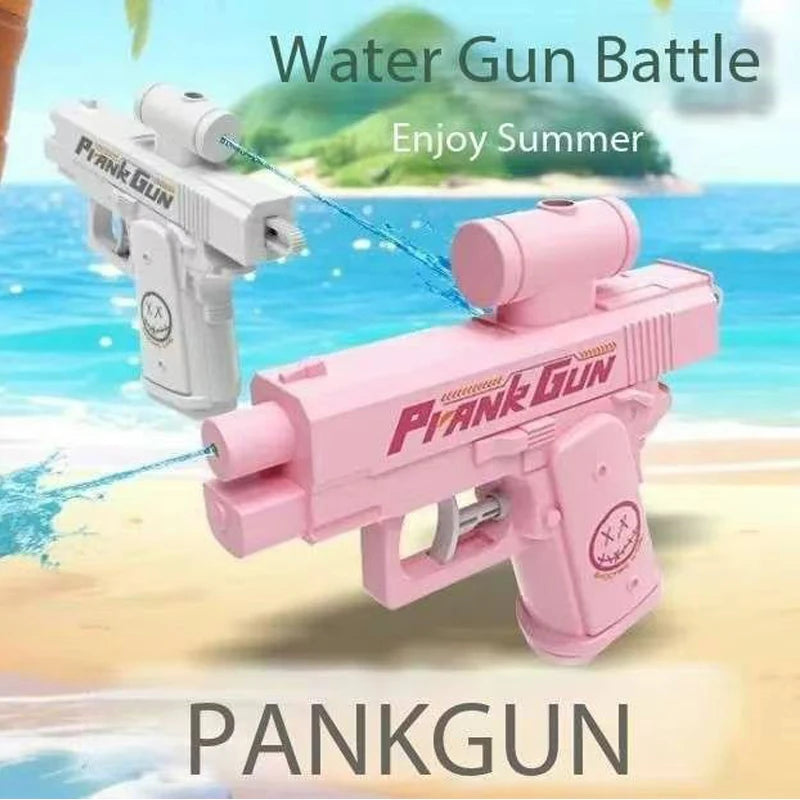 Double-Sided Reverse Water Gun – Prank Squirt Pistol for Pool, Beach & Summer Fun