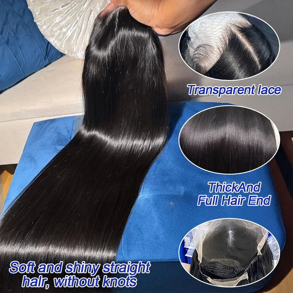 Bone Straight Lace Front Human Hair Wig