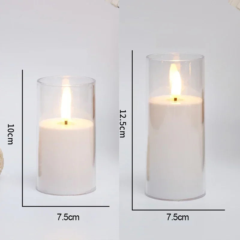 Flameless LED Candle Set with Remote & Timer