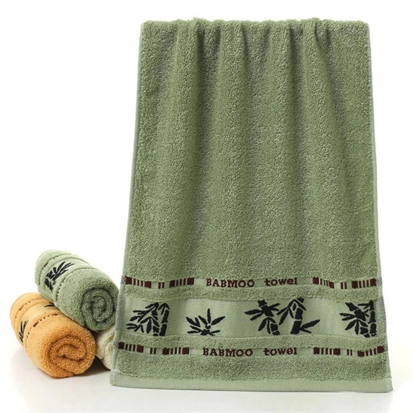 Bamboo Fiber Bath Towel Set