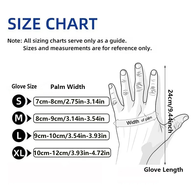 20/50/100PCS Disposable Black Nitrile Gloves for Household Use Latex Free Powder Free Cleaning Gloves Tattoo Hairdressing Too